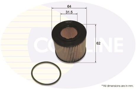 - Фільтр оливи (аналогWL7318/OX360D) - COMLINE EOF143