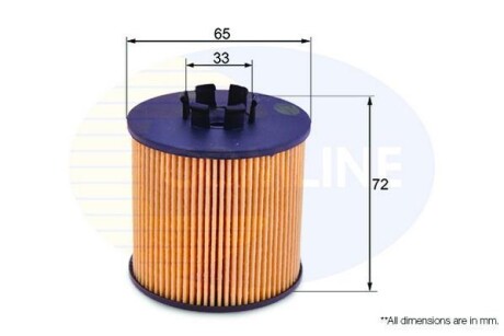 - Фільтр оливи (аналогWL7410) - COMLINE EOF171