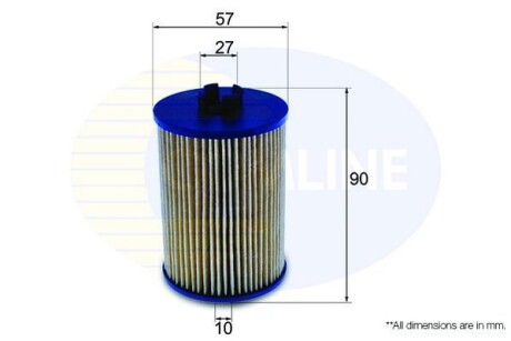 - Фільтр оливи (аналогWL7405) - (2309) COMLINE EOF184