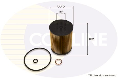- Фільтр оливи (аналогWL7449/OX367D) - COMLINE EOF198