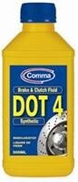 Рідина гальмівна dot 4, BRAKE FLUID, 0.5 л - COMMA BF4500M