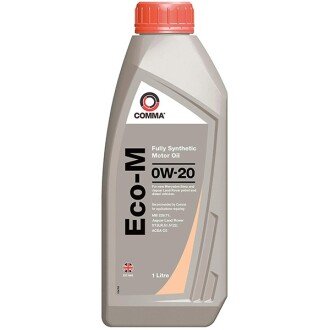 Моторна олива Eco-M 0W-20, 1 л - COMMA ECOM1L