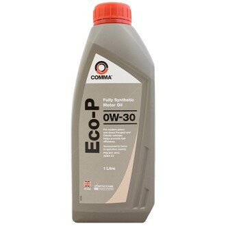 Моторна олива Eco-P 0W-30, 1 л - COMMA ECOP1L