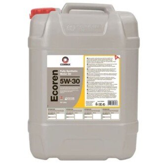 Моторна олива Ecoren 5W-30, 20 л - COMMA ECR20L (фото 1)