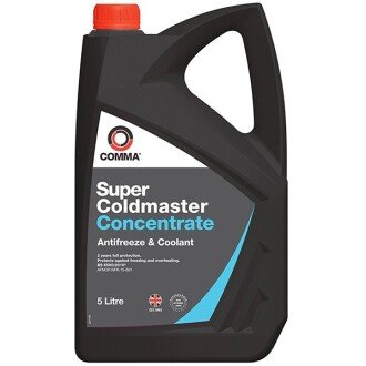 Антифриз синий концентрат G11 Super Coldmaster Concentrate (SCA5L) 5л - COMMA SUPERCOLDMANTIFR5L (фото 1)