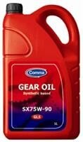 Масло напівсинтетичне трансмісійне Gear Oil GL-5 75W-90, 5л - COMMA SX5L (фото 1)