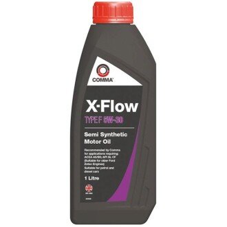 Моторное масло X-Flow Type F 5W-30, 1 л - COMMA XFF1L