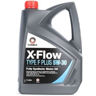 Моторное масло X-Flow F Plus 5W-30, 4 л - COMMA XFFP4L