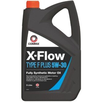 Моторна олива X-Flow F Plus 5W-30, 5 л - COMMA XFFP5L (фото 1)