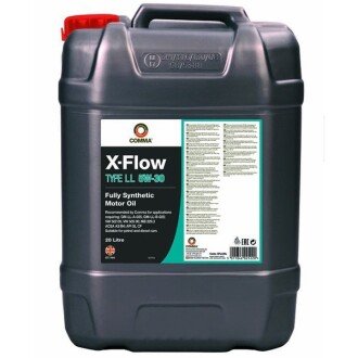 Моторна олива X-Flow Type LL 5W-30, 20 л - COMMA XFLL20L (фото 1)