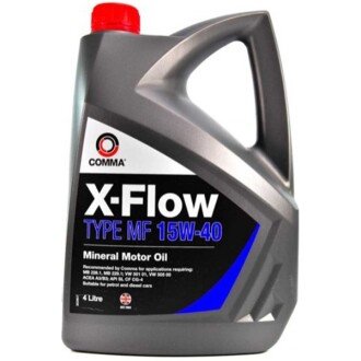 Моторное масло X-Flow Type MF 15W-40, 4 л - COMMA XFMF4L