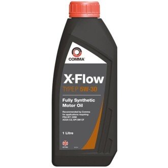 Моторна олива X-Flow Type P 5W-30, 1 л - COMMA XFP1L