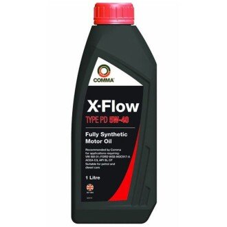 Моторна олива X-Flow Type PD 5W-40, 1 л - COMMA XFPD1L