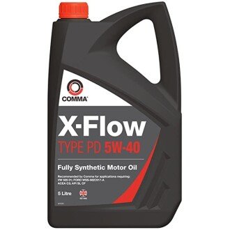 Моторное масло X-Flow Type PD 5W-40, 5 л - COMMA XFPD5L