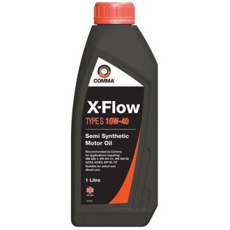 Моторное масло X-Flow Type S 10W-40, 1 л - COMMA XFS1L