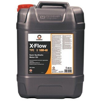 Моторна олива X-Flow Type S 10W-40, 20 л - COMMA XFS20L (фото 1)