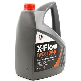 Моторна олива X-Flow Type S 10W-40, 4 л - COMMA XFS4L