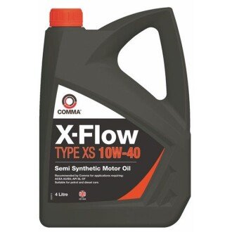 Моторное масло X-Flow Type XS 10W-40, 4 л - COMMA XFXS4L