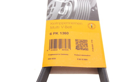 Фото 5 - Ремень приводной Continental 6PK1360