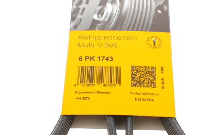 Фото 6 - Ремінь приводний Continental 6PK1743