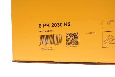 Фото 2 - Автозапчасть Continental 6PK2030K2