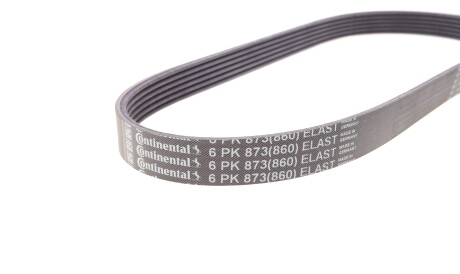 Фото 2 - Ремінь приводний Continental 6PK873 ELAST (6PK873ELAST)