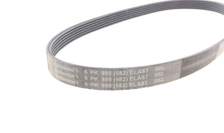 Фото 2 - Ремінь приводний Continental 6PK989 ELAST (6PK989ELAST)