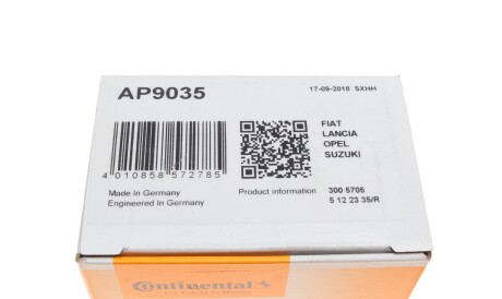 Фото 2 - Шкив генератора Continental AP9035