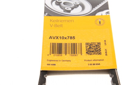 Фото 6 - Ремень приводной Continental AVX10X785