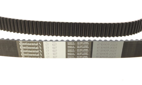 Фото 2 - Ремінь ГРМ Continental CT1027