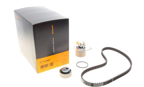 Фото 16 - Комплект ременя ГРМ Continental CT718WP1