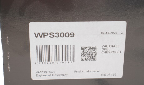 Фото 3 - Водяний насос Continental WPS3009