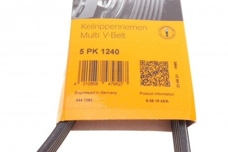 Фото 6 - Ремінь приводний Continental 5PK1240