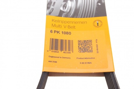 Фото 5 - Ремень приводной Continental 6PK1080