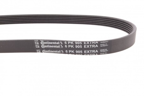 Фото 2 - Ремінь приводний Continental 6PK905 EXTRA (6PK905EXTRA)
