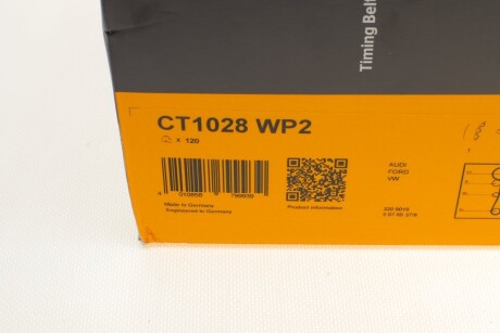 Фото 17 - Комплект ременя ГРМ Continental CT1028WP2