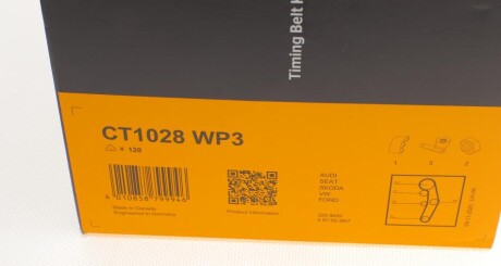 Фото 14 - Комплект ремня ГРМ Continental CT1028WP3