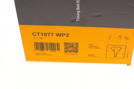 Фото 18 - Комплект ремня ГРМ Continental CT1077WP2