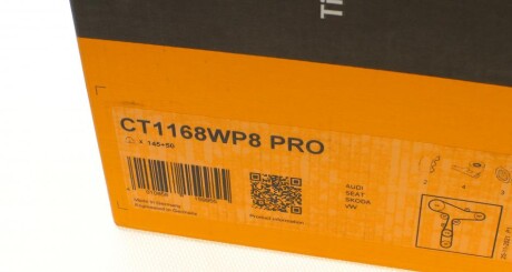 Фото 29 - Комплект ременя ГРМ Continental CT1168WP8PRO