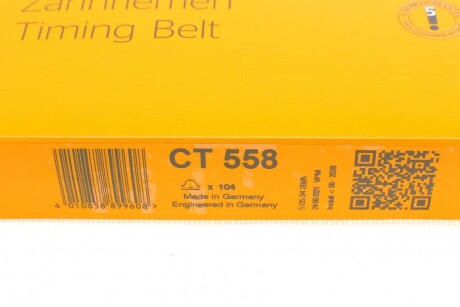 Фото 6 - Ремінь ГРМ Continental CT558
