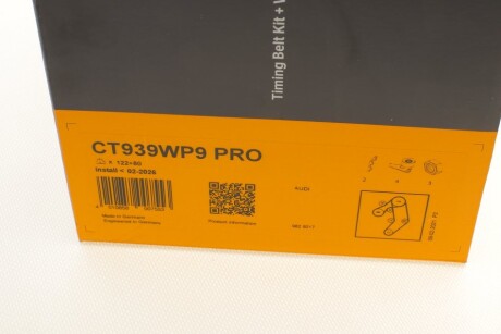 Фото 25 - Комплект ременя ГРМ Continental CT939WP9PRO