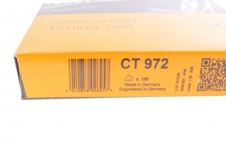 Фото 5 - Ремень ГРМ Continental CT972