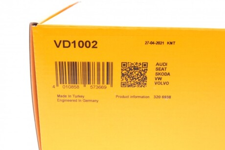 Фото 6 - Шкив коленвала / Демфер Continental VD1002