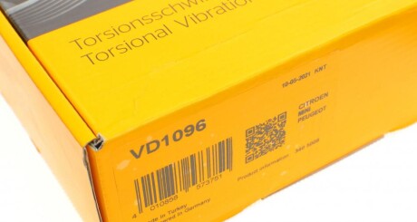 Фото 6 - Шкив коленвала / Демфер Continental VD1096