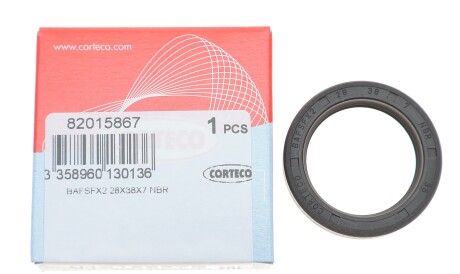 Фото 2 - Сальник трансмісії CORTECO 01015867B