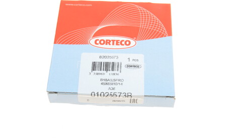 Фото 3 - Сальник коробки переключення передач CORTECO 01025573B