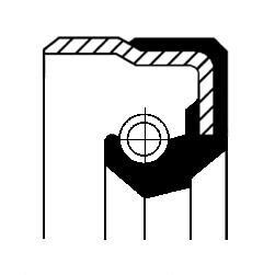 Ущільнення системи рульового управління (24x36/37x9/17,7) - CORTECO 01029602B