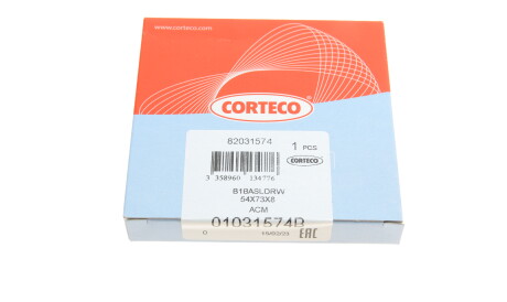 Фото 3 - Сальник коробки переключения передач CORTECO 01031574B