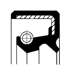 Фото 3 - Сальник трансмисии CORTECO 01032577B