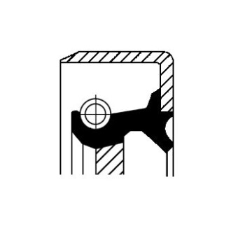 Фото 3 - Сальник трансмісії CORTECO 01032720B